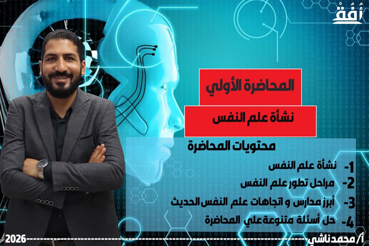 الوحدة الاولي علم النفس للصف الثاني الثانوي